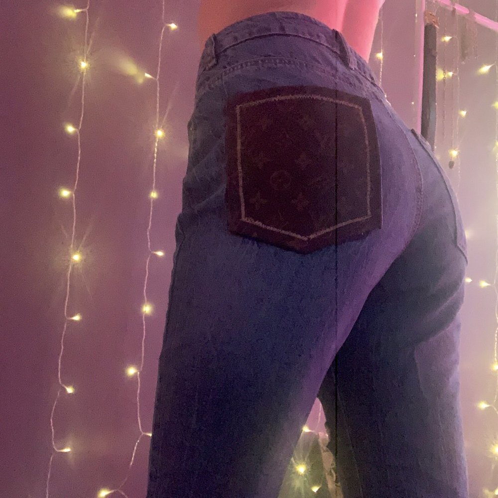 Louis Vuitton Patch Pocket Jeans
